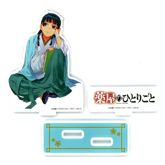 Maomao A Crouching The Apothecary Diaries Original Work Volume 16 Release Commemoration Acrylic Stand Novel [USED]