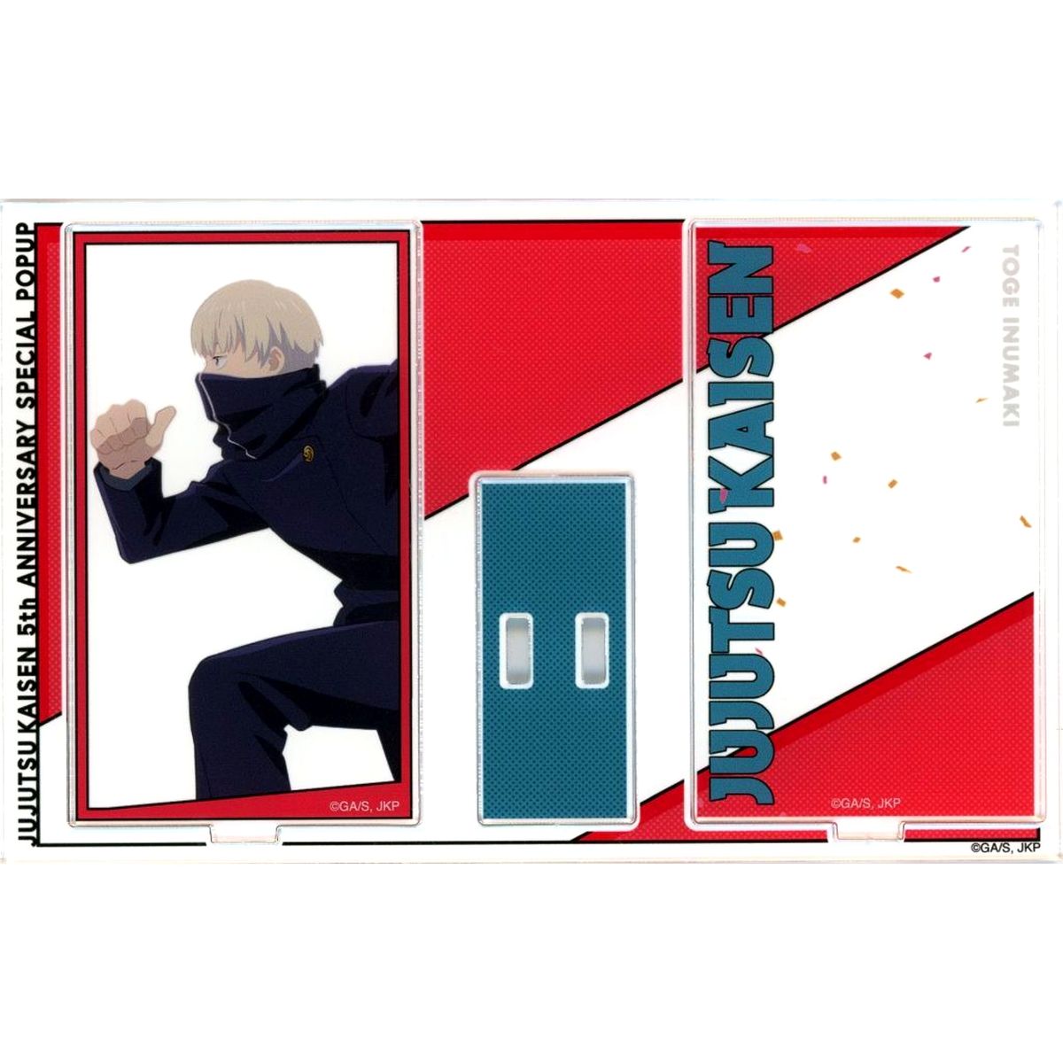 Toge Inumaki Jujutsu Kaisen 5th Anniversary Visual 1st Acrylic Stand Card Design Ver. Anime Jujutsu Kaisen 5th Anniversary SPECIAL POPUP at baseyard tokyo [USED]