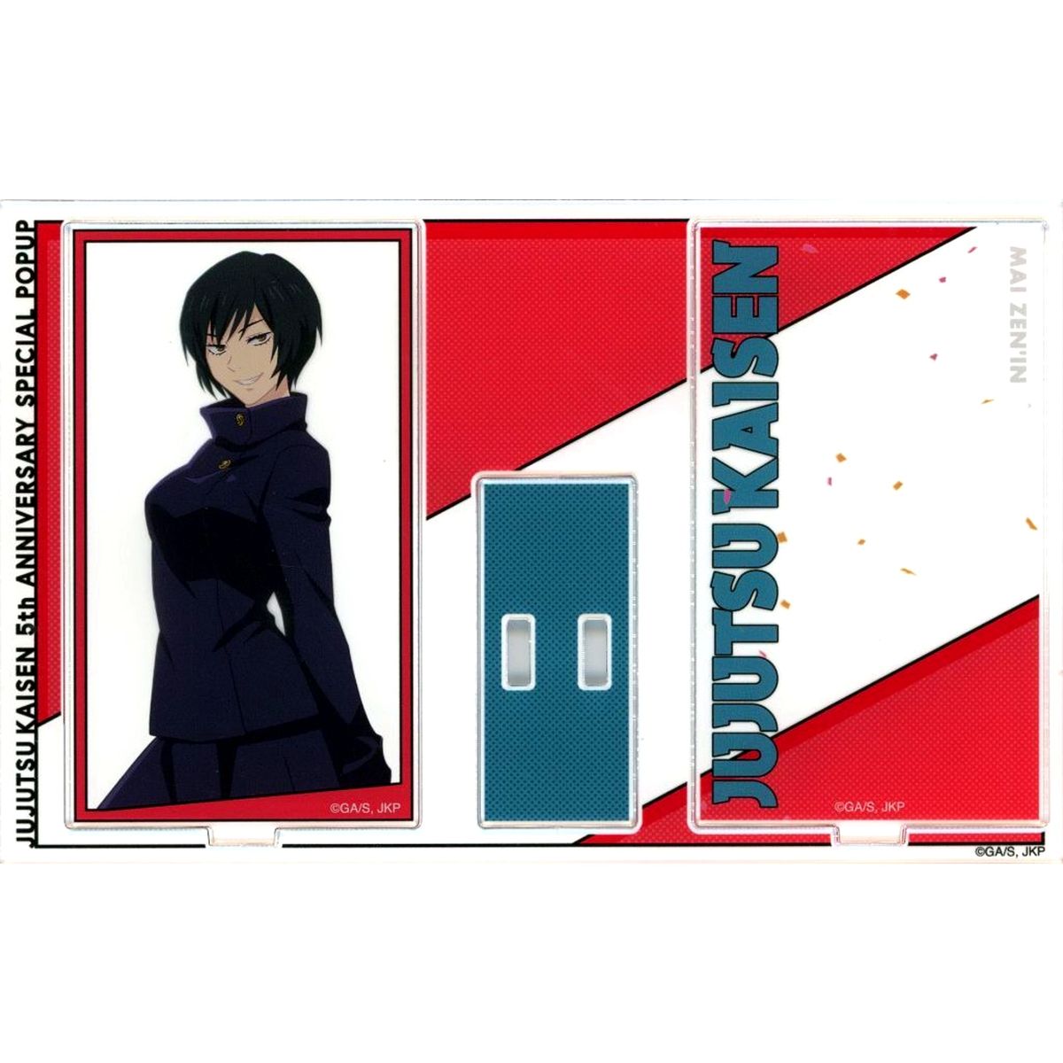 Mai Zenin Jujutsu Kaisen 5th Anniversary Visual Vol. 1 Acrylic Stand Card Design Ver. 5th Anniversary SPECIAL POPUP at baseyard tokyo [USED]