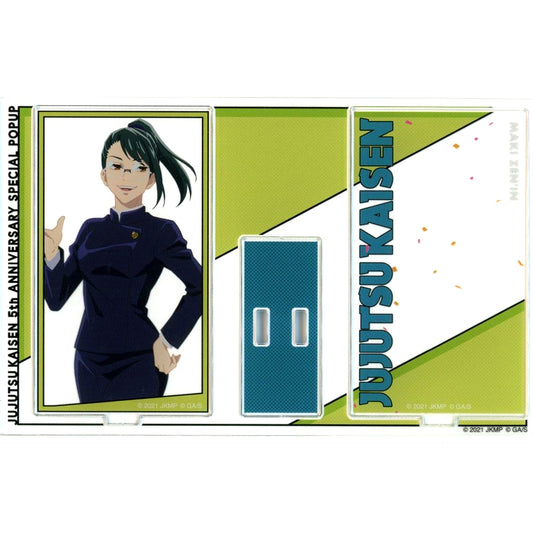 Maki Zenin Jujutsu Kaisen 5th Anniversary Visual Vol. 2 Acrylic Stand Card Design Ver. 5th Anniversary SPECIAL POPUP at baseyard tokyo [USED]