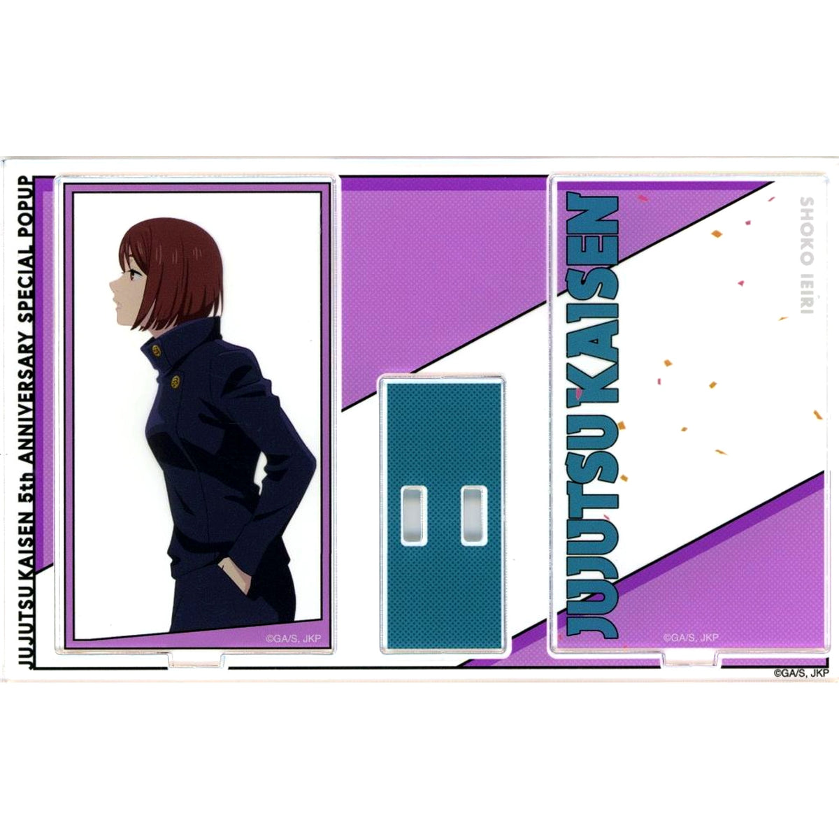 Shoko Ieiri 5th Anniversary Visual Part 2 Acrylic Stand Card Design Ver. Jujutsu Kaisen Anime 5th Anniversary SPECIAL POPUP at baseyard tokyo [USED]