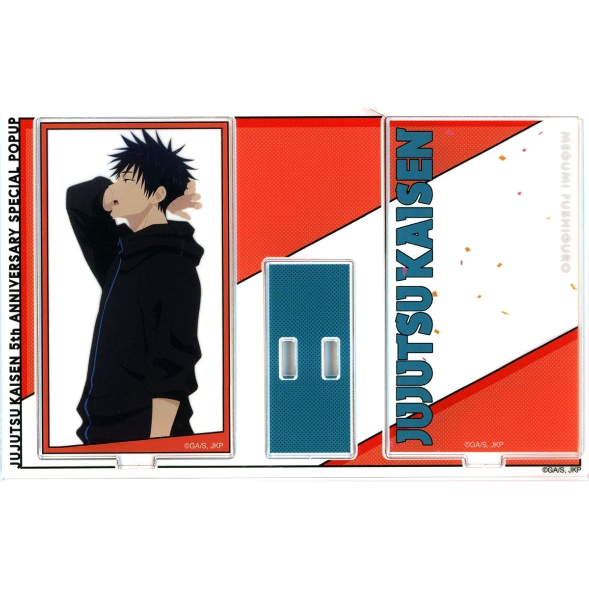 Megumi Fushiguro Jujutsu Kaisen 5th Anniversary Visual Volume 3 Acrylic Stand Card Design Ver. 5th Anniversary SPECIAL POPUP at baseyard tokyo [USED]