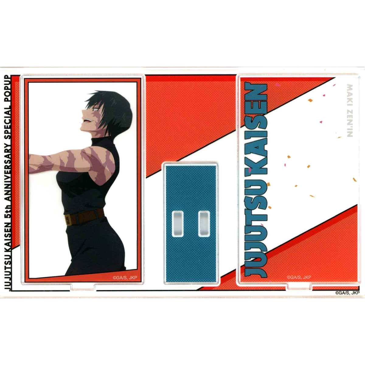 Maki Zenin Jujutsu Kaisen 5th Anniversary Visual Vol.3 Acrylic Stand Card Design Ver. 5th Anniversary SPECIAL POPUP at baseyard tokyo [USED]