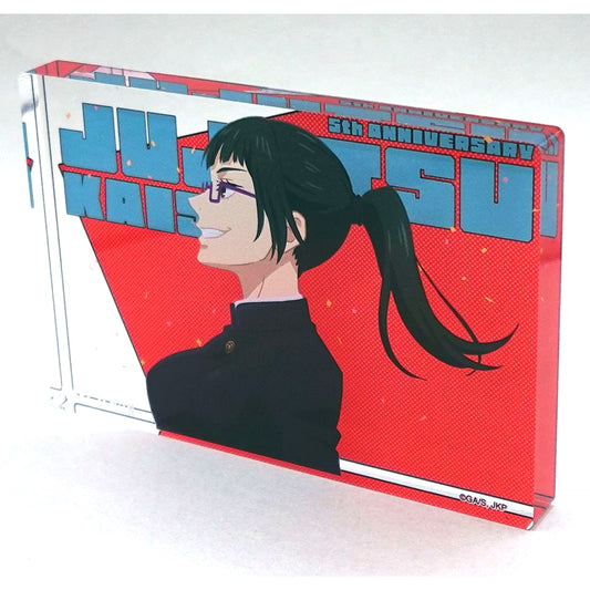 Maki Zenin 5th Anniversary Visual Part 1 Acrylic Block Jujutsu Kaisen Anime 5th Anniversary SPECIAL POPUP at baseyard tokyo [USED]