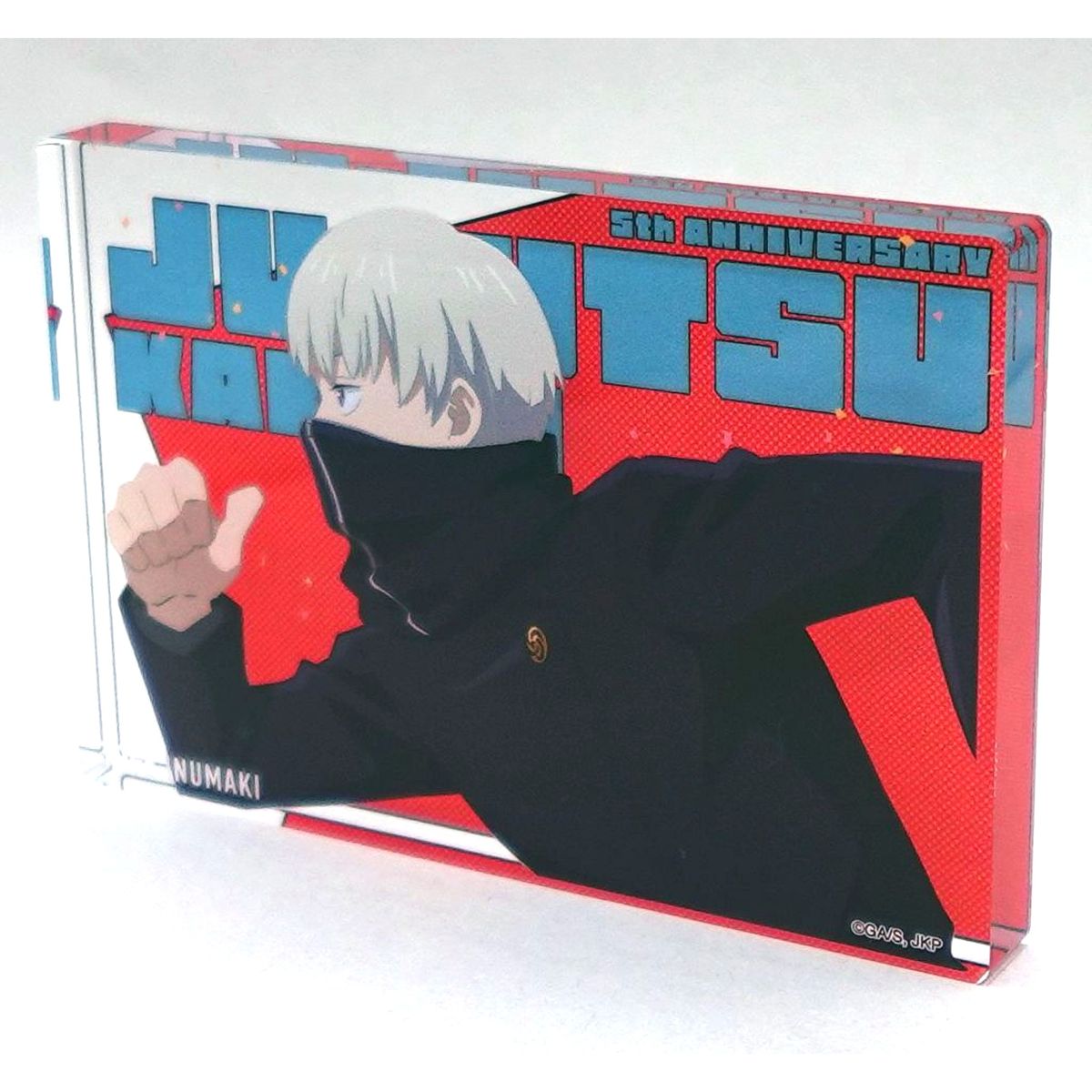 Toge Inumaki Jujutsu Kaisen 5th Anniversary Visual Vol. 1 Acrylic Block 5th Anniversary SPECIAL POPUP at baseyard tokyo [USED]