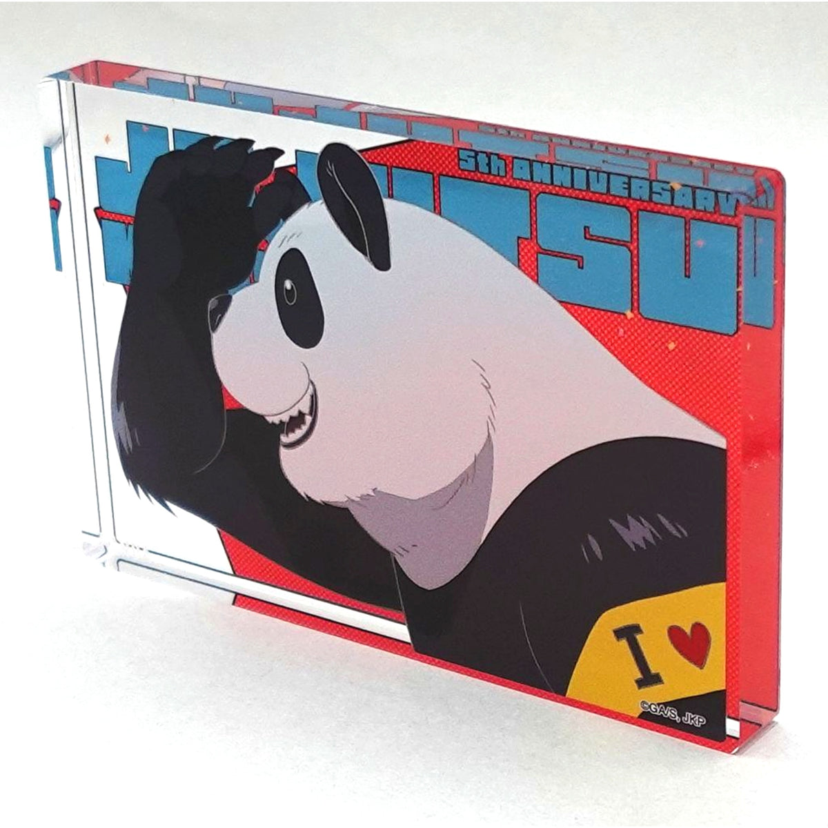Panda Jujutsu Kaisen 5th Anniversary Visual Volume 1 Acrylic Block 5th Anniversary SPECIAL POPUP at baseyard tokyo [USED]
