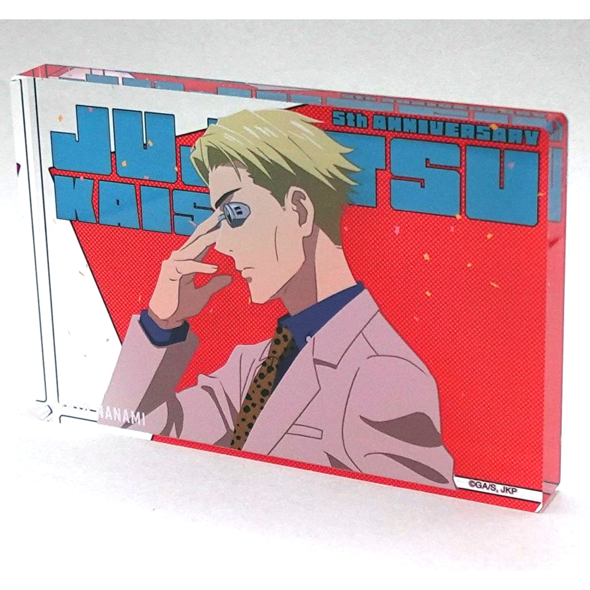 Kento Nanami 5th Anniversary Visual Part 1 Acrylic Block Jujutsu Kaisen Anime 5th Anniversary SPECIAL POPUP at baseyard tokyo [USED]