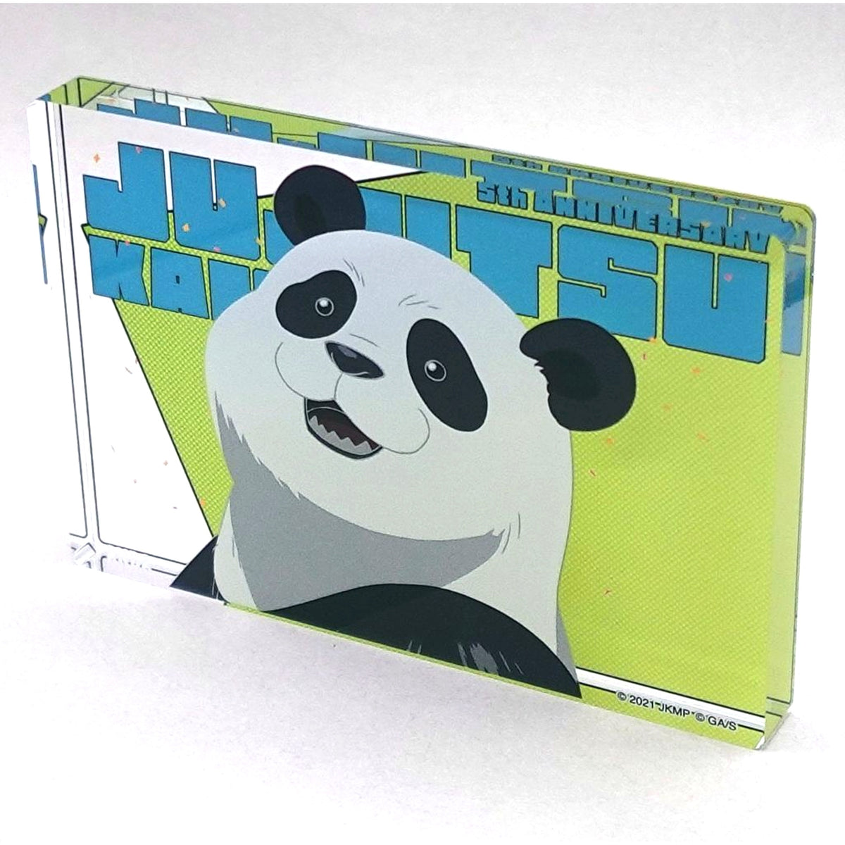 Panda Jujutsu Kaisen 5th Anniversary Visual Volume 2 Acrylic Block 5th Anniversary SPECIAL POPUP at baseyard tokyo [USED]