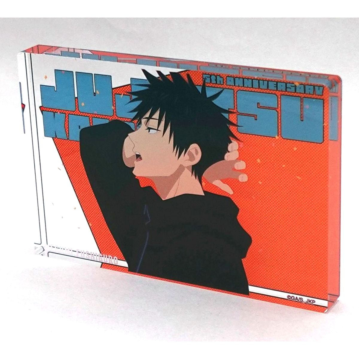 Megumi Fushiguro Jujutsu Kaisen 5th Anniversary Visual Vol. 3 Acrylic Block 5th Anniversary SPECIAL POPUP at baseyard tokyo [USED]