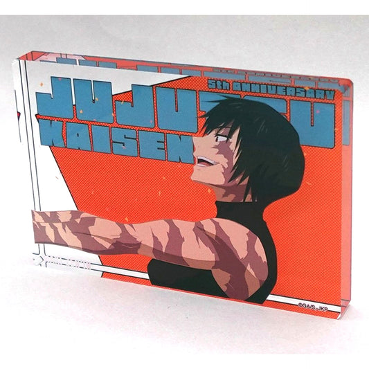 Maki Zenin 5th Anniversary Visual Part 3 Acrylic Block Jujutsu Kaisen Anime 5th Anniversary SPECIAL POPUP at baseyard tokyo [USED]