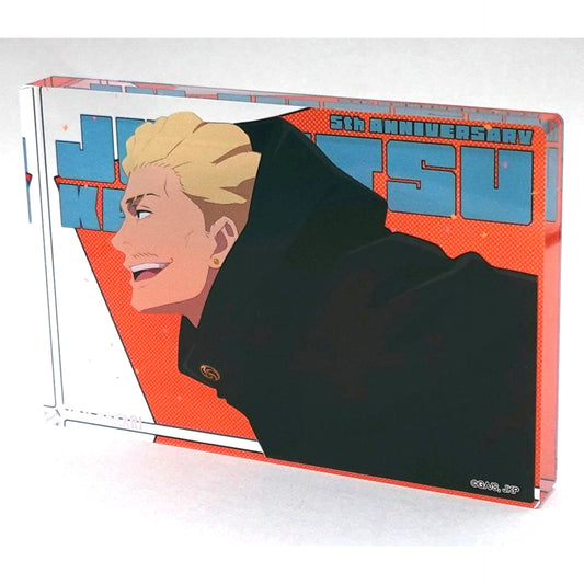 Kinji Hakari Jujutsu Kaisen 5th Anniversary Visual Vol.3 Acrylic Block 5th Anniversary SPECIAL POPUP at baseyard tokyo [USED]