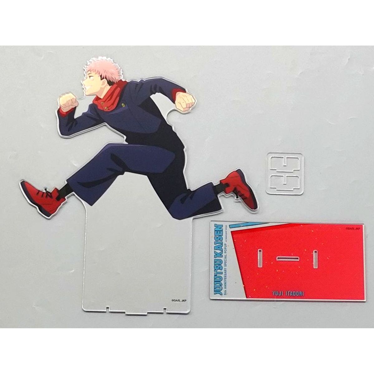 Yuji Itadori Jujutsu Kaisen 5th Anniversary Visual 1st Acrylic Mega Figure Anime Jujutsu Kaisen 5th Anniversary SPECIAL POPUP at baseyard tokyo [USED]