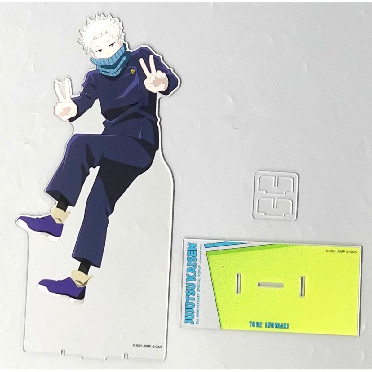 Toge Inumaki Jujutsu Kaisen 5th Anniversary Visual Vol. 2 Acrylic Mega Figure 5th Anniversary SPECIAL POPUP at baseyard tokyo [USED]