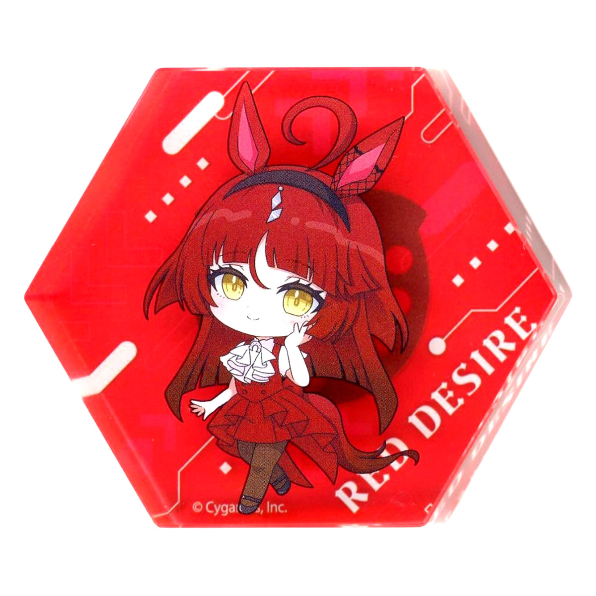 Red Desire Umamusume: Pretty Derby x BicCamera Group Trading Acrylic Item [USED]