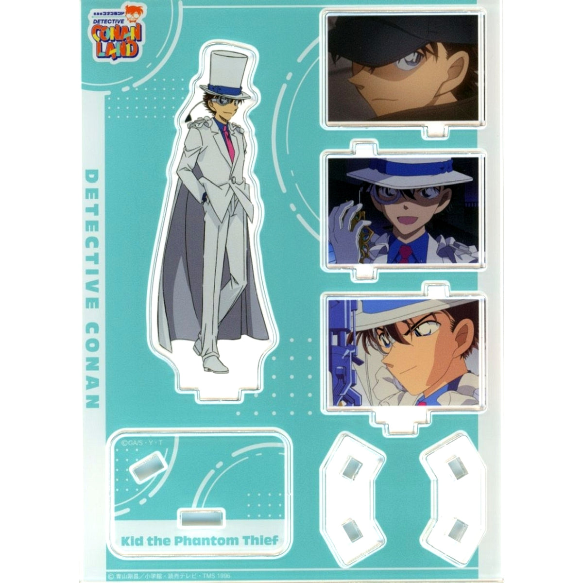 Kaito Kid Stereo Koma Acrylic Stand Detective Conan Land 2026 Locker Kuji Prize [USED]