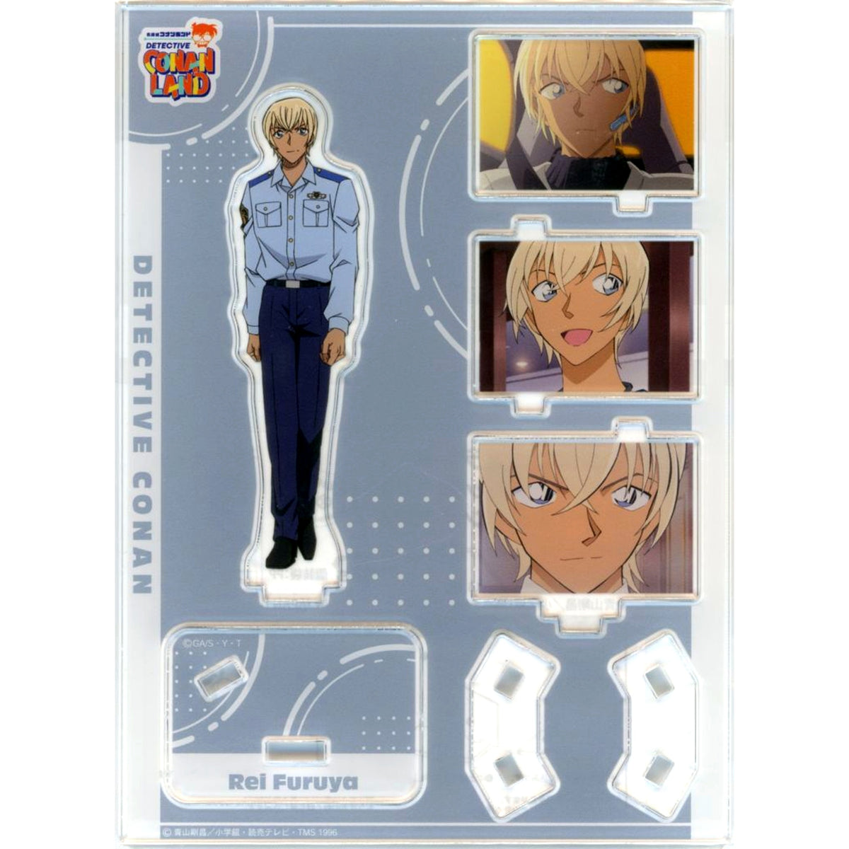 Rei Furuya Toru Amuro 3D Acrylic Stand Detective Conan Land 2026 Locker Kuji Prize [USED]