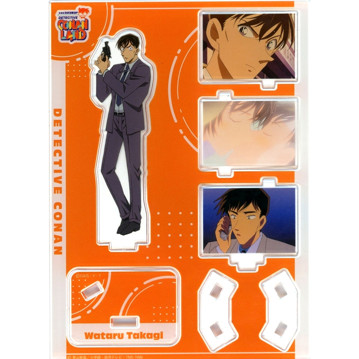 Wataru Takagi Stereo Koma Acrylic Stand Detective Conan Land 2026 Locker Kuji Prize [USED]