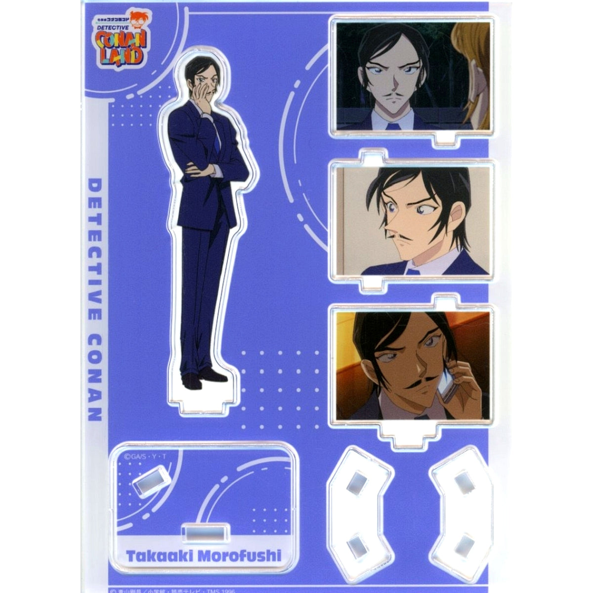Takaaki Morofushi Stereo Koma Acrylic Stand Detective Conan Land 2026 Locker Kuji Prize [USED]