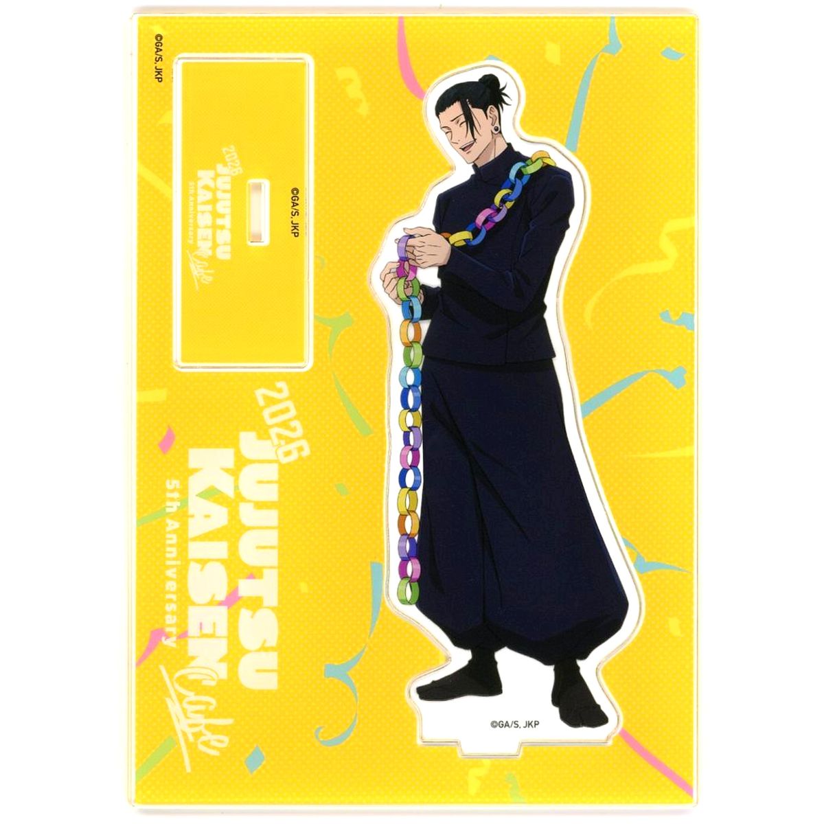 Suguru Geto Jujutsu Kaisen JUJUTSU KAISEN Cafe 2026: 5th Anniversary Acrylic Stand [USED]