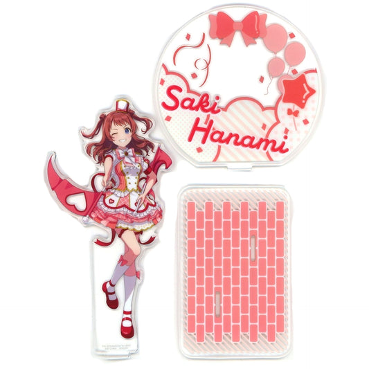 Saki Hanami Acrylic Diorama Joyful Marching Vol.1 Gakuen Idolmaster [USED]