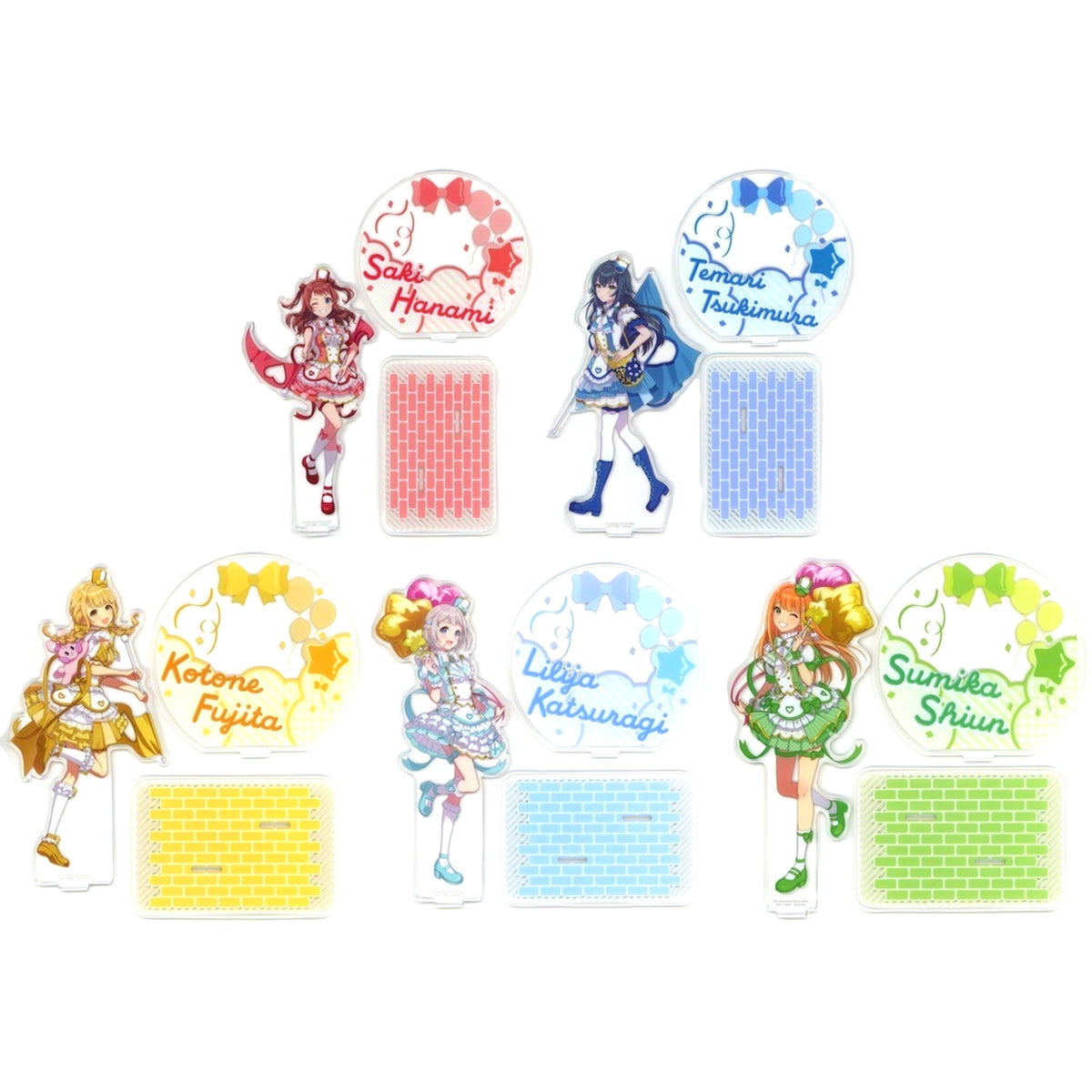 Gakuen iDOLM@STER Acrylic Diorama Set [USED]