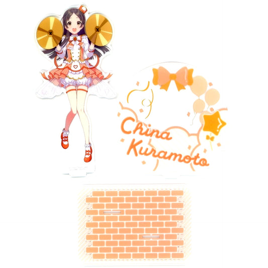 China Kuramoto Acrylic Diorama Joyful Marching Vol.2 Gakuen Idolmaster [USED]