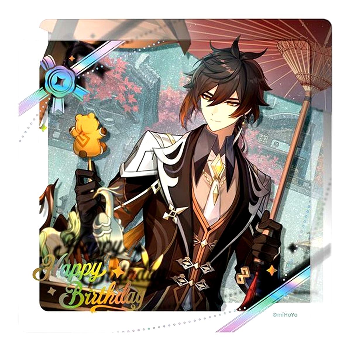 Zhongli Genshin Impact Day of Destiny Series 2025Ver. Acrylic Block [USED]