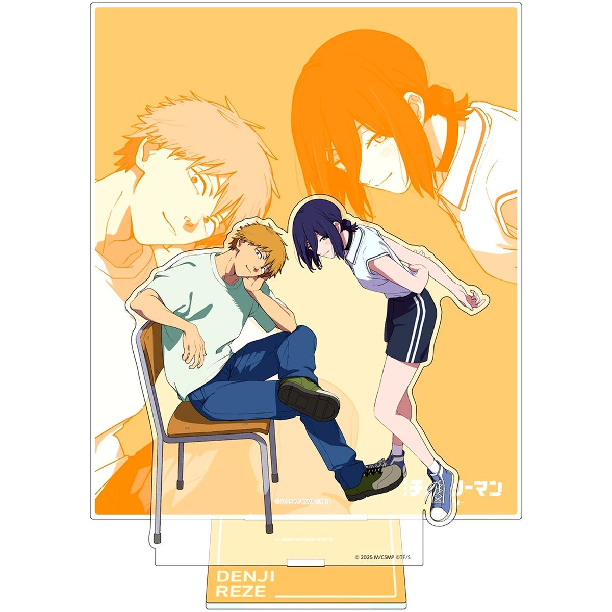 Denji, Reze Type A Chainsaw Man the Movie: Reze Arc Acrylic Stand [USED]