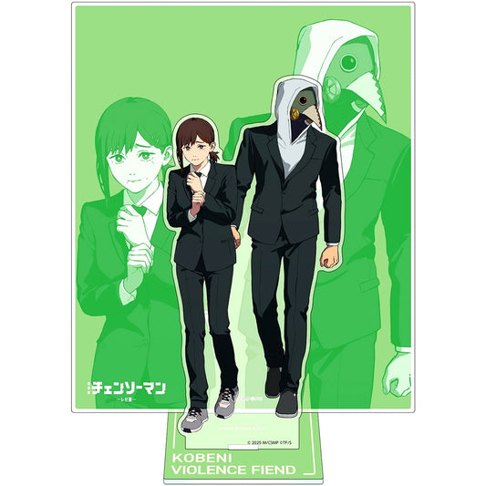 Kobeni Higashiyama & Violence Fiend Acrylic Stand Chainsaw Man the Movie: Reze Arc [USED]