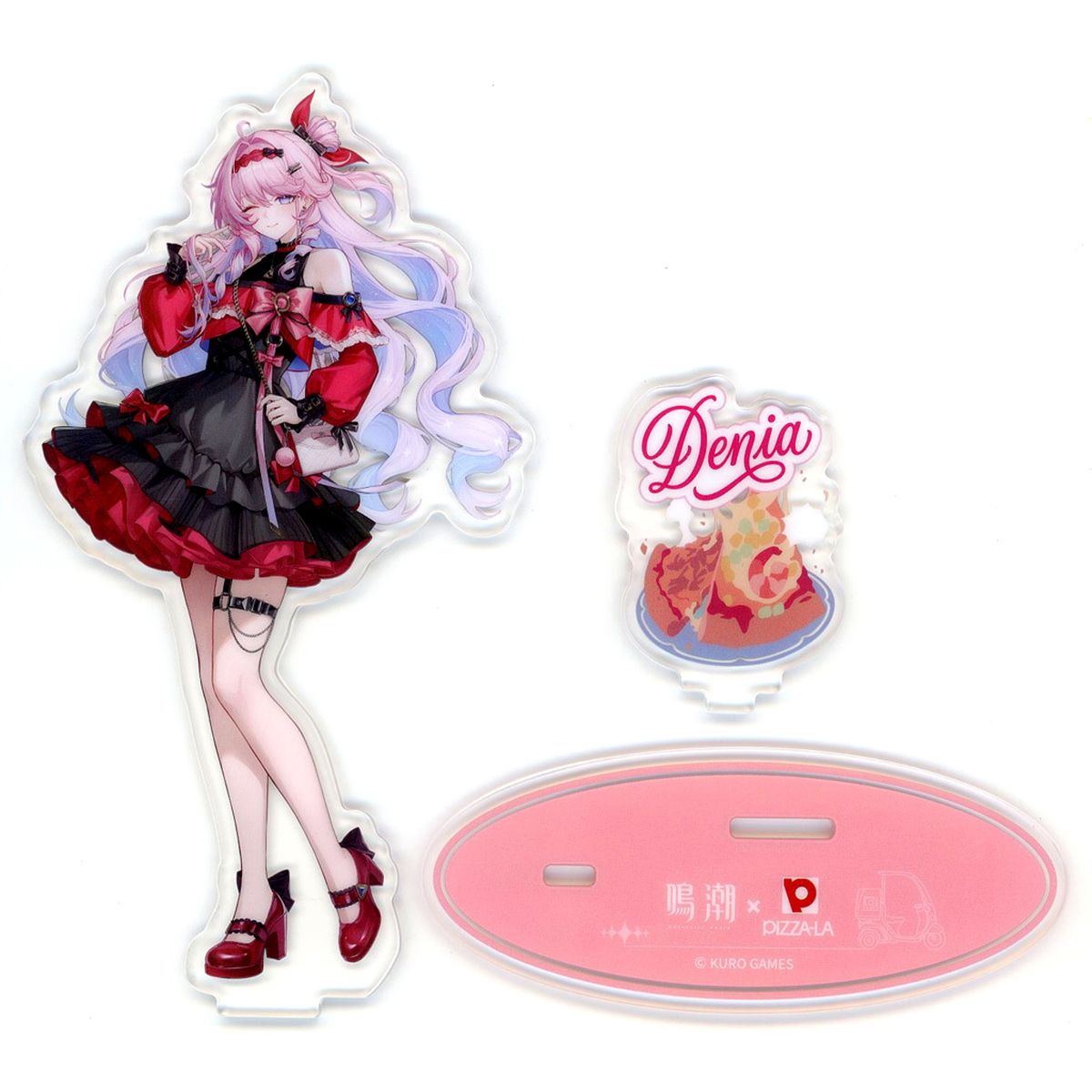 Denia Wuthering Waves Acrylic Stand Only from Pizza-La Collab Pizza Order Bonus [USED]