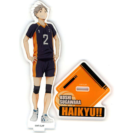 Koshi Sugawara Uniform Acrylic Stand Haikyu!! Popup Store [USED]