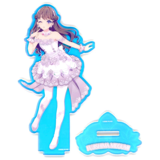 Megumi Fujishima Aurora Acrylic Stand Three Primary Colors Love Live! Series x Atre Akihabara Hasunosora Girls' High School Idol Club Pop Up Shop [USED]