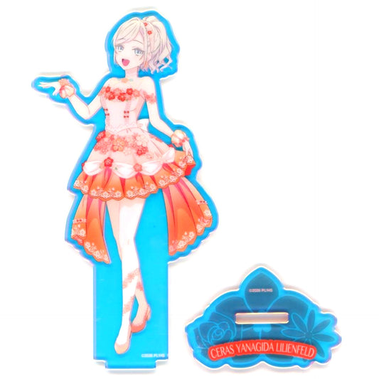 Seras Yanagida Lilienfeld Aurora Acrylic Stand Three Primary Colors Love Live! Series x Atre Akihabara Hasunosora Girls' High School Idol Club Pop Up Shop [USED]