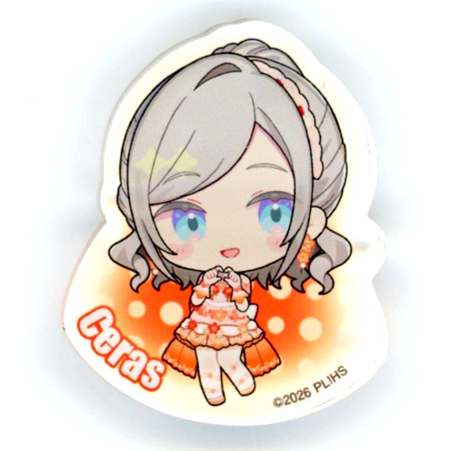 Seras Yanagida Lilienfeld Trading Swaying Acrylic Block Three Primary Colors Love Live! Series x Atre Akihabara Hasunosora Girls' High School Idol Club Pop Up Shop [USED]