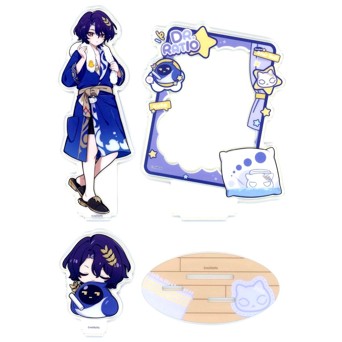 Dr. Ratio Honkai: Star Rail Boys' Dormitory Series Acrylic Stand [USED]