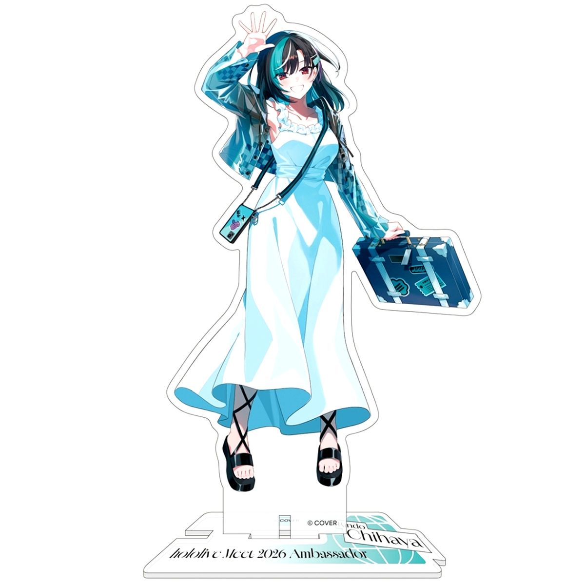 Rindo Chihaya hololive Meet 2026 2-Way Aurora Acrylic Stand Virtual YouTuber Holo Live [USED]