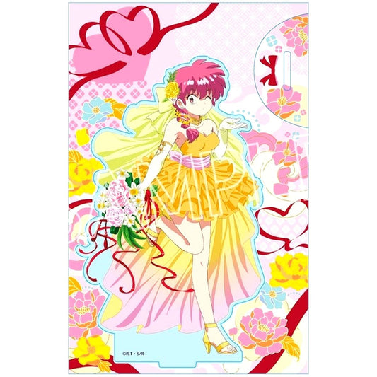 Ranma Saotome Flower Bouquet Acrylic Stand L Size Ranma 1/2 [USED]