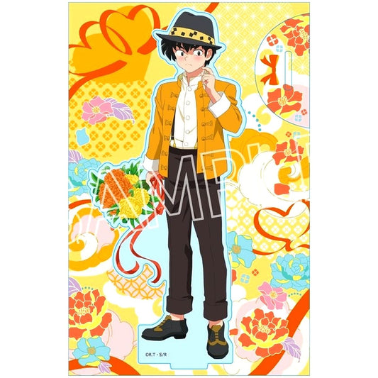 Ryoga Hibiki Flower Bouquet Acrylic Stand L Size Ranma 1/2 [USED]