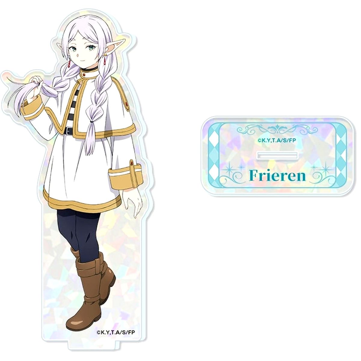 Design 02 Frieren B Hologram Acrylic Stand TV Anime Frieren: Beyond Journey's End [USED]