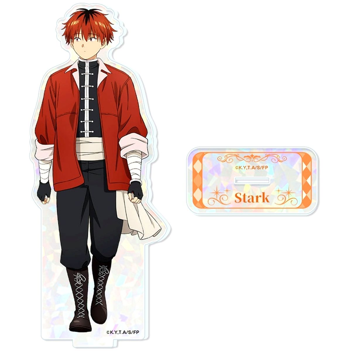 Design 04 Stark Hologram Acrylic Stand TV Anime Frieren: Beyond Journey's End [USED]