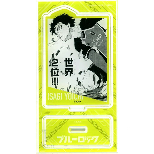 Yoichi Isagi Famous Scene Acrylic Stand SHINJUKU ART WEEK Blue Lock x Isetan [USED]