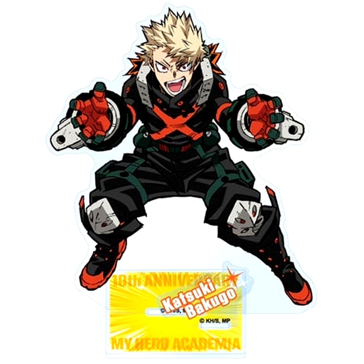 Katsuki Bakugo My Hero Academia TV Anime 10th Anniversary Key Visual Acrylic Stand [USED]