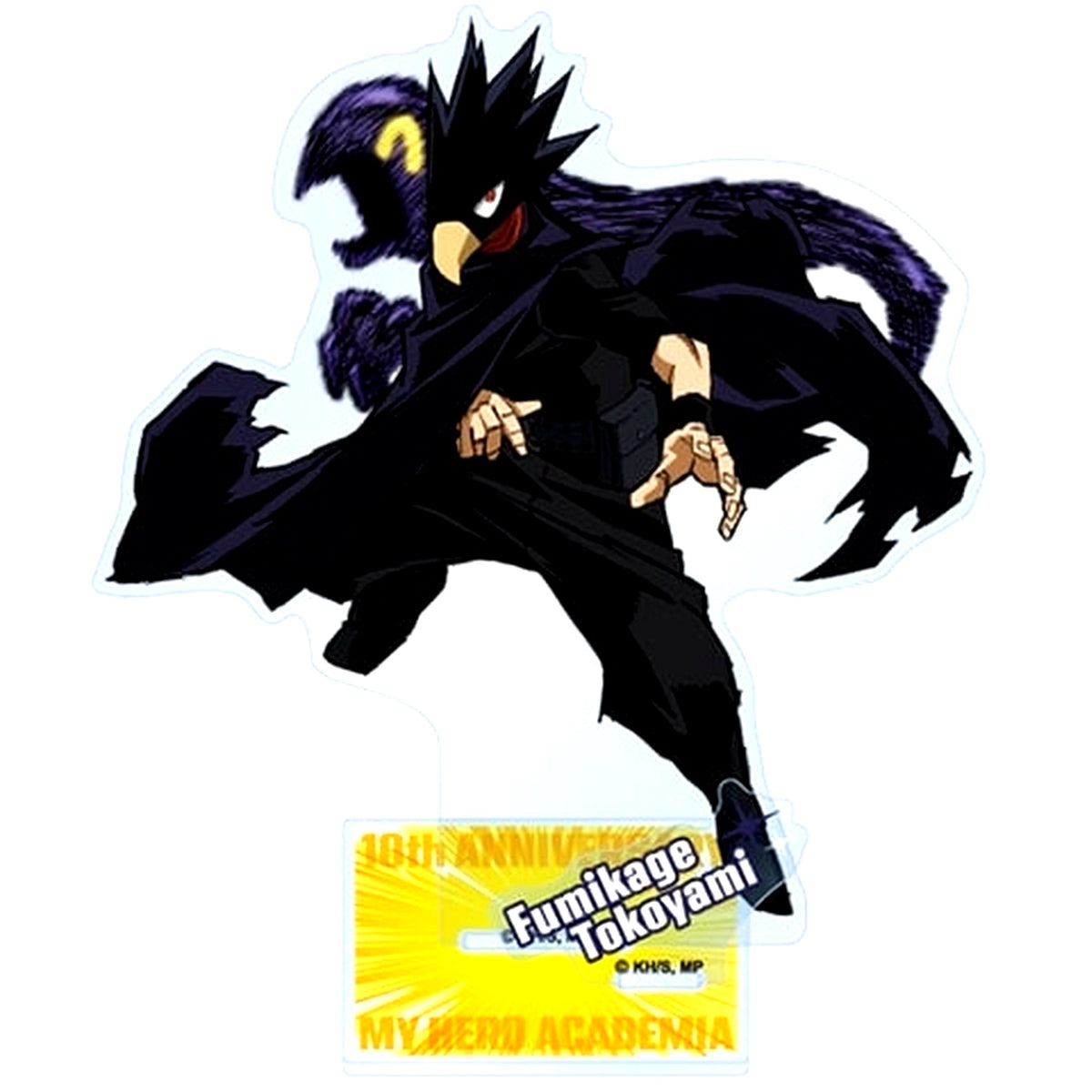 Fumikage Tokoyami My Hero Academia TV Anime 10th Anniversary Key Visual Acrylic Stand [USED]