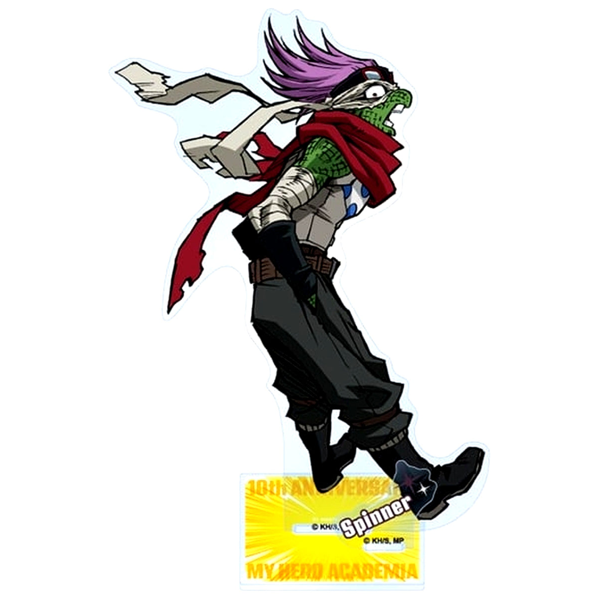 Spinner My Hero Academia TV Anime 10th Anniversary Key Visual Acrylic Stand [USED]