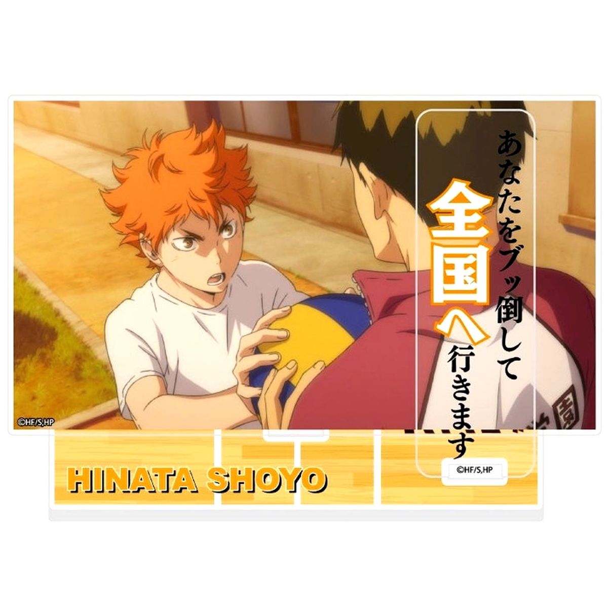 Shoyo Hinata Haikyu!! Acrylic Diorama with Quotes [USED]