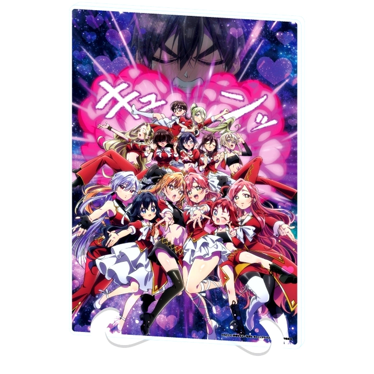 Teaser Visual Official Illustration Acrylic Art Board A5 The 100 Girlfriends Who Really, Really, Really, Really, Really Love You [USED]
