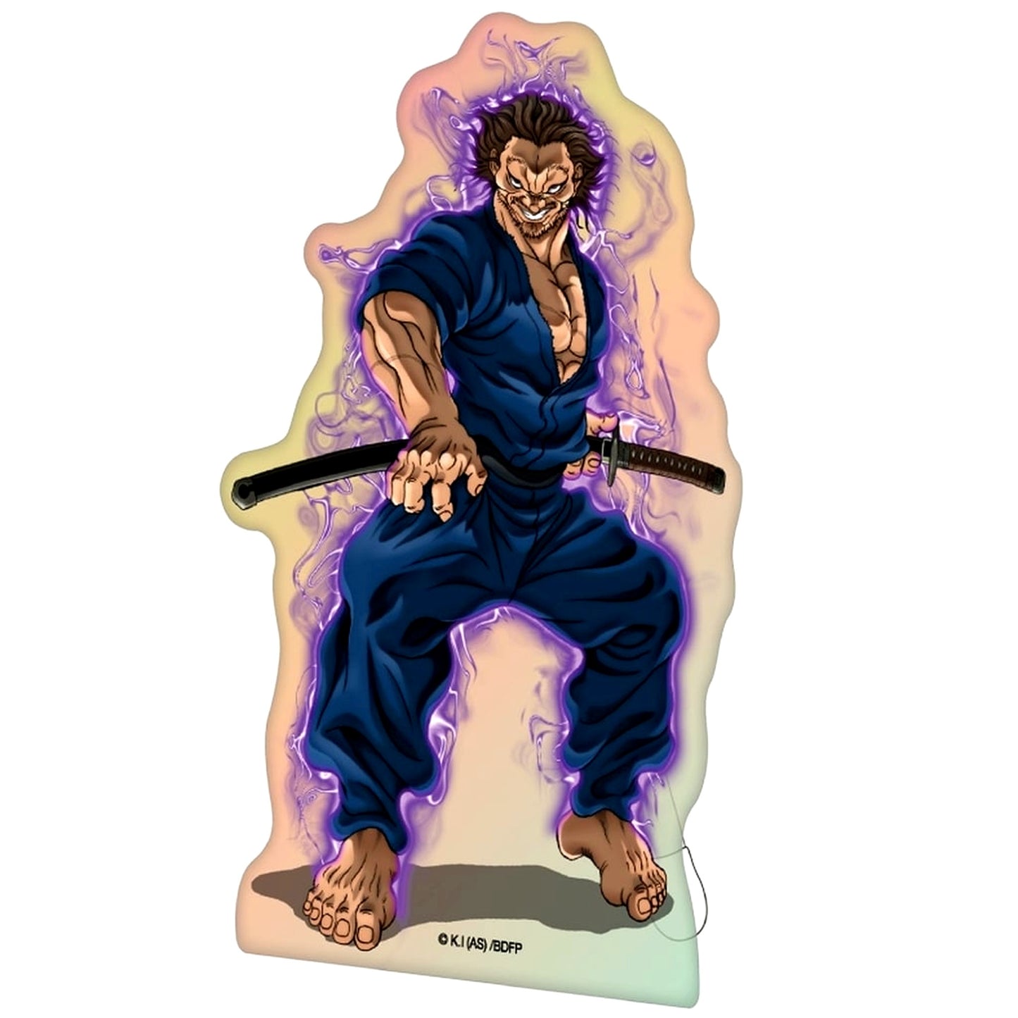 Musashi Miyamoto Aurora Ver. Baki Dou Doko Sta Acrylic Stand [USED]