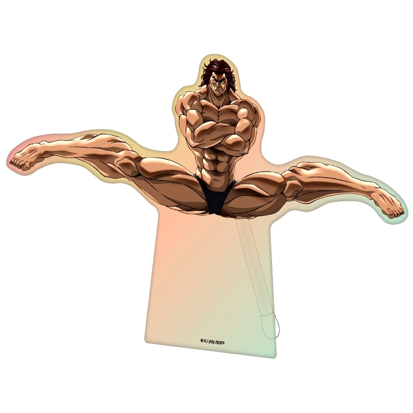 Yujiro Hanma Leg Split Aurora Ver. Baki Dou Doko Sta Acrylic Stand [USED]