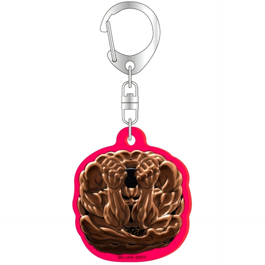 Biscuit Oliva Sphere Fluorescent Acrylic Keychain Baki Dou [USED]