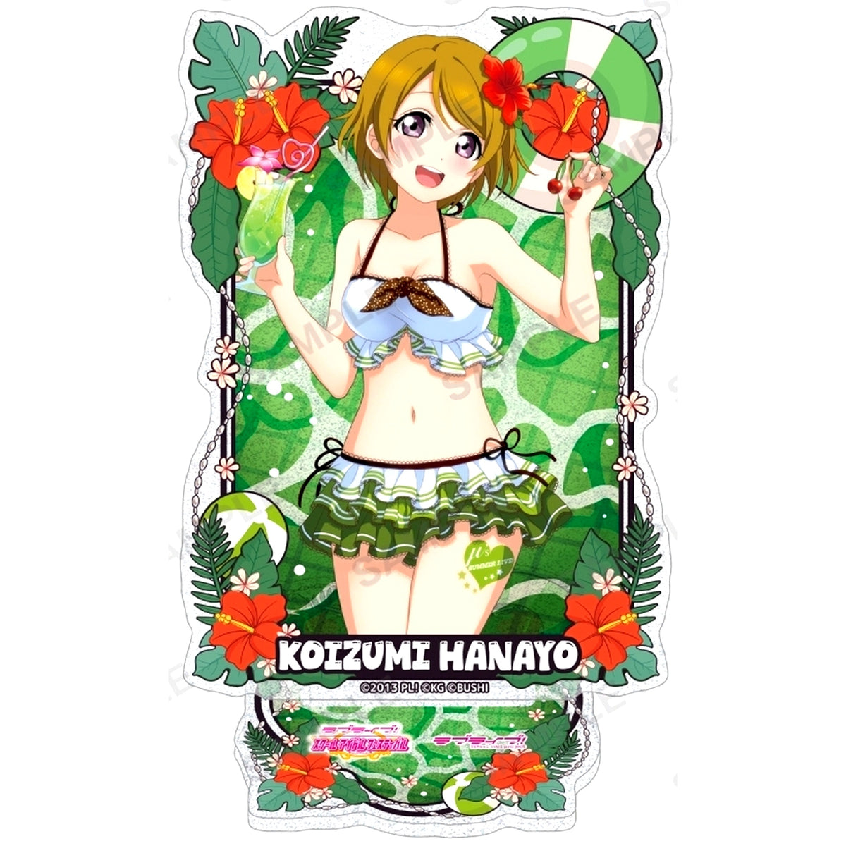 Hanayo Koizumi Muse School Uniform Swimwear Version Kirarin Acrylic Stand Love Live! School Idol Festival [USED]